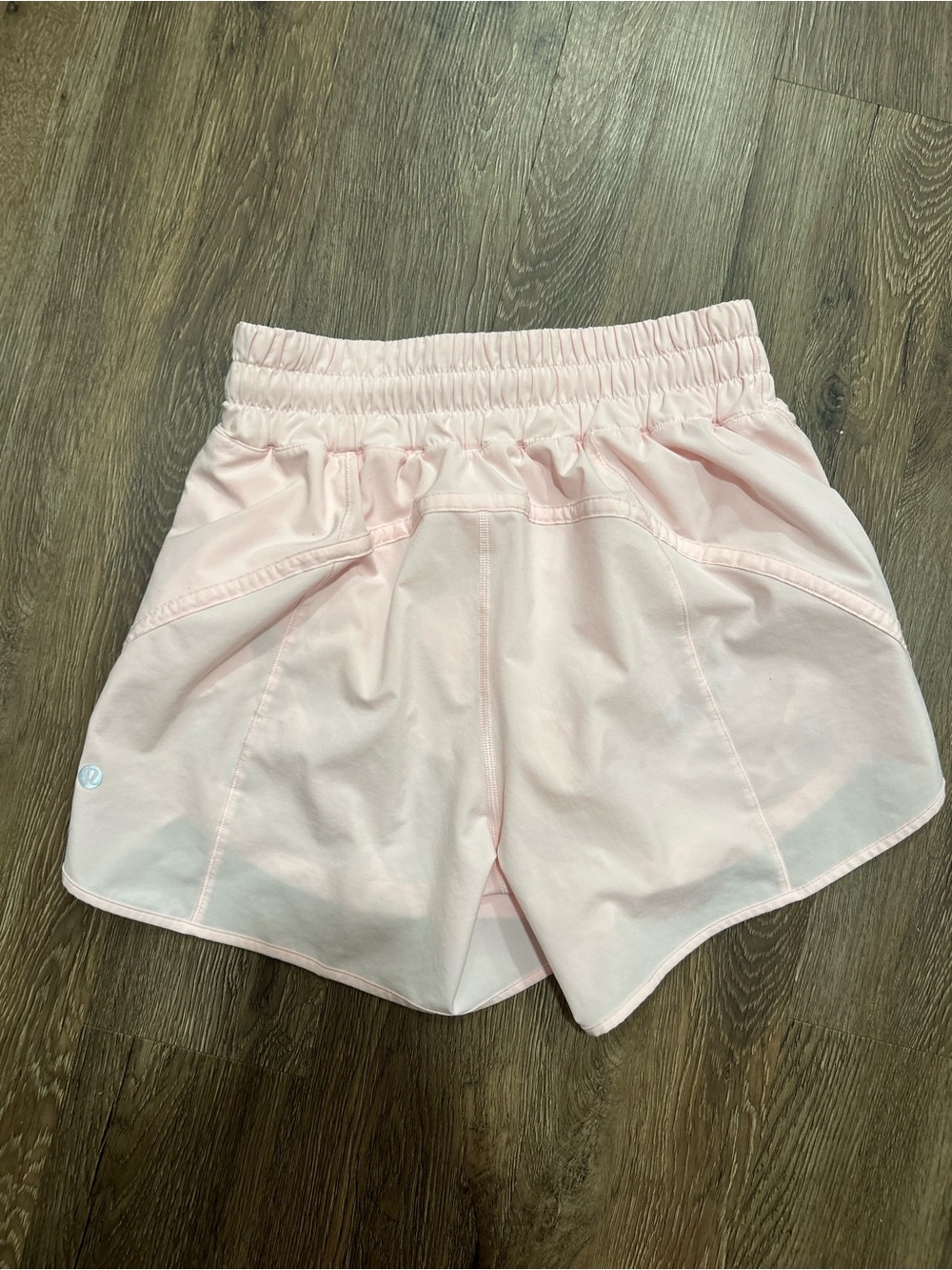 lululemon athletica Soft Pastel Pink Athletic Shorts - Picture 2 of 6